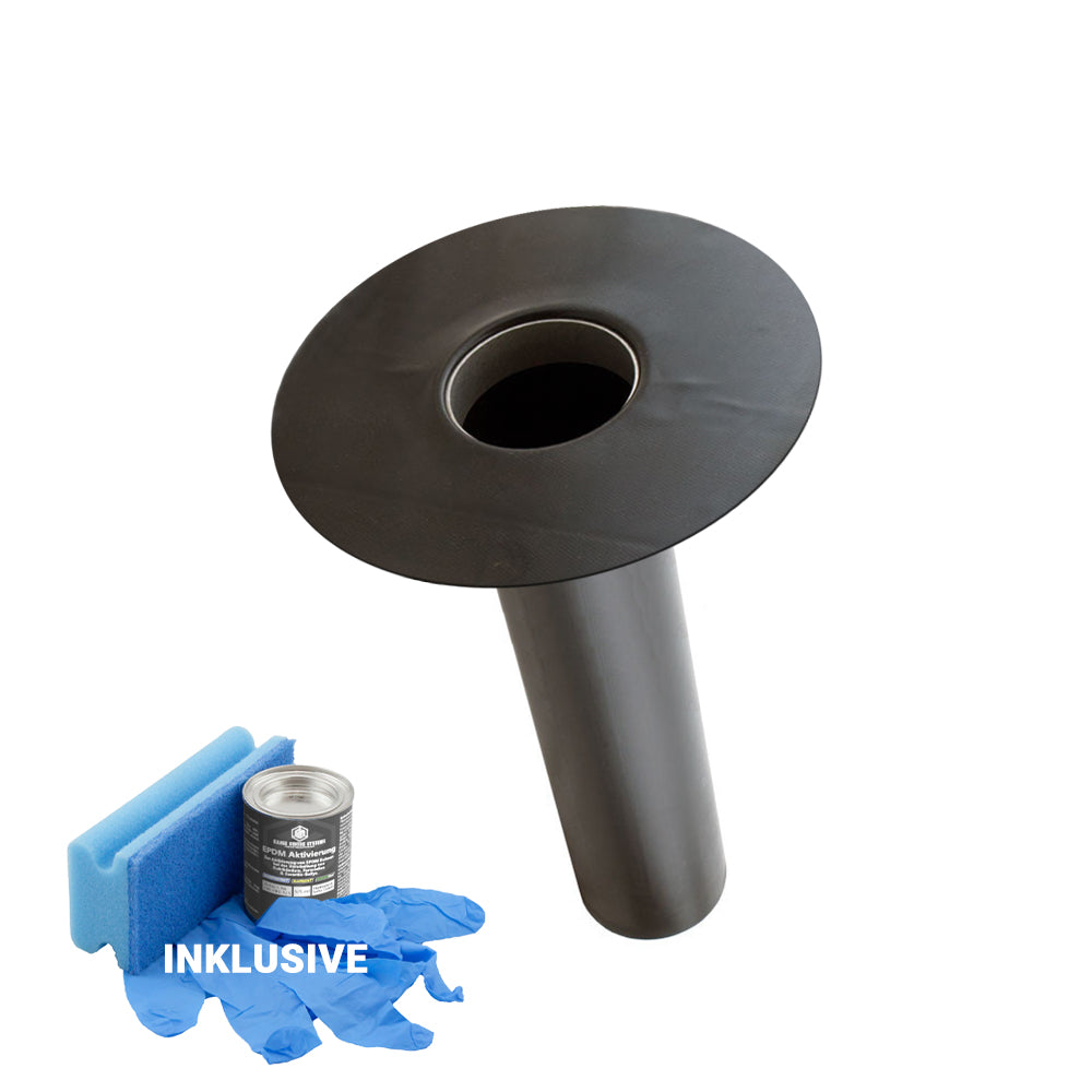DACHPROTECT Garantie-Gully mit Flansch SET (EPDM VLIES+)