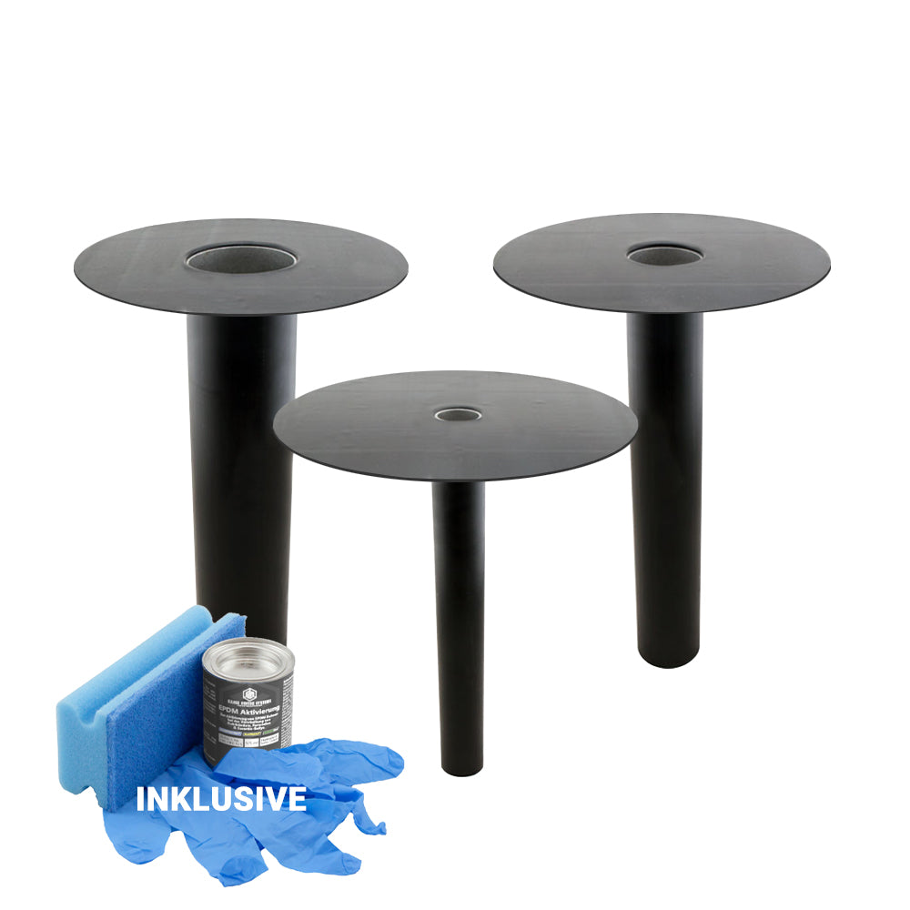 DACHPROTECT Garantie-Gully mit Flansch SET (EPDM VLIES+)
