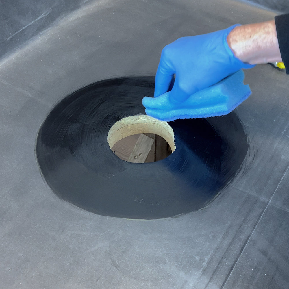 DACHPROTECT Garantie-Gully mit Flansch SET (EPDM VLIES+)