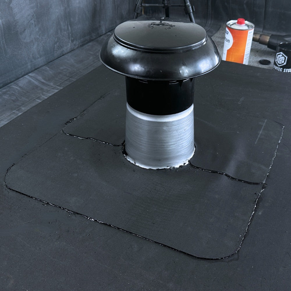Premium platdakluik DN90-100, enkelwandig