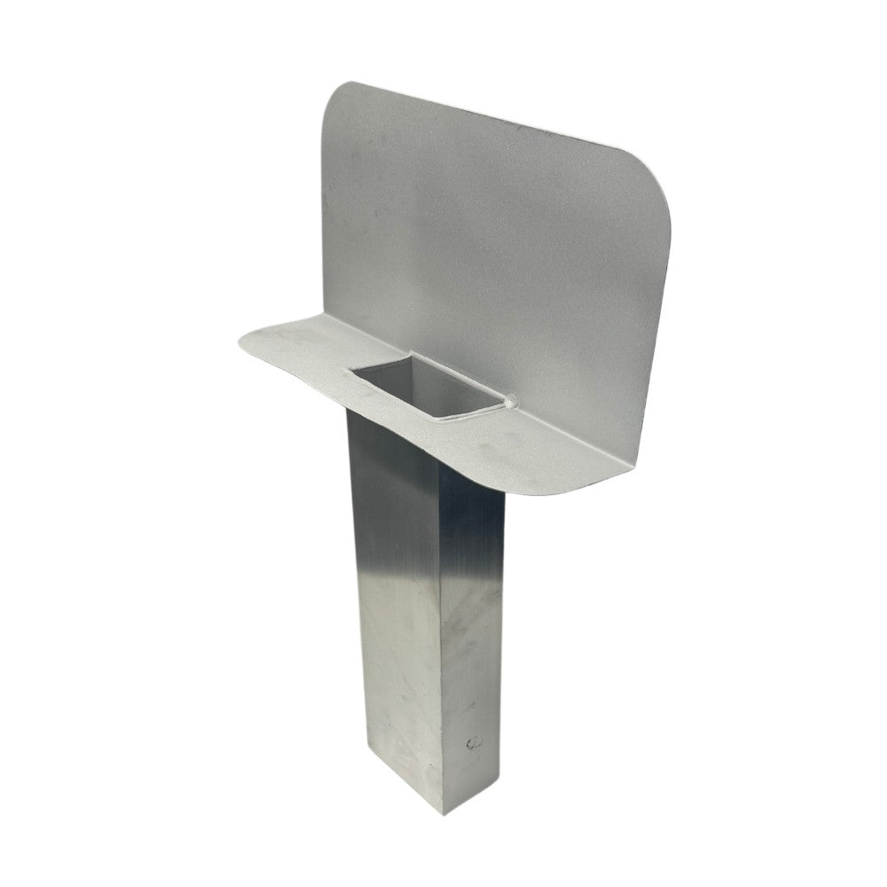 Premium universele ALU zijafvoer borstwering 60x100 330mm