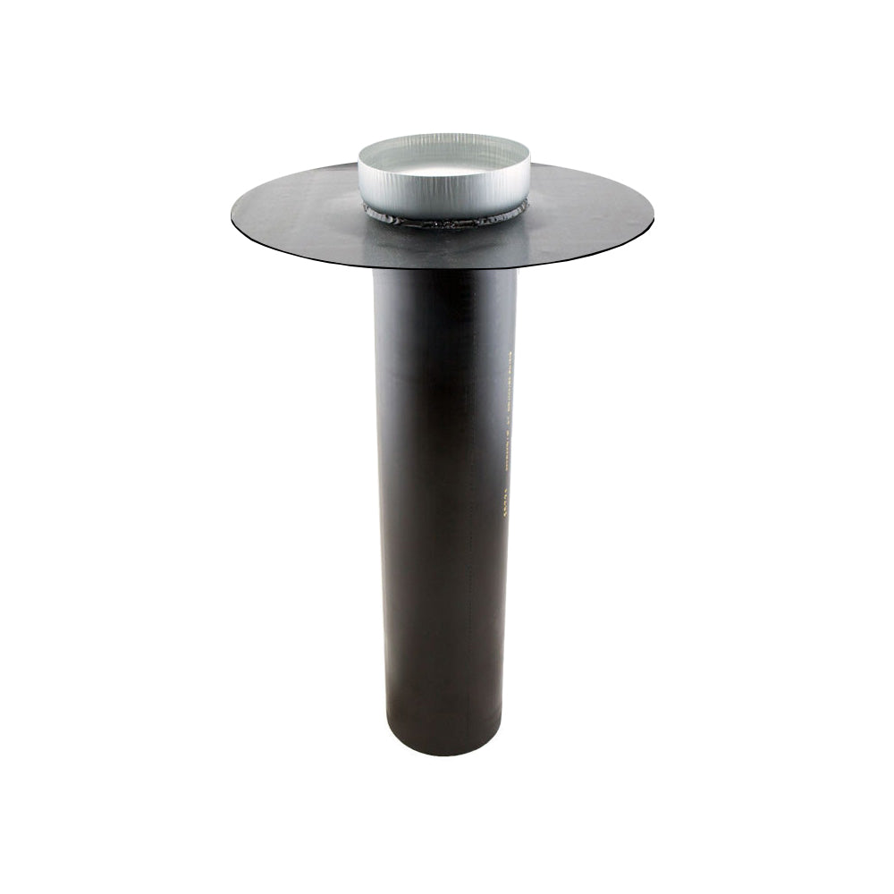 DACHPROTECT Notüberlauf DN110 mit Flansch SET (EPDM VLIES+)
