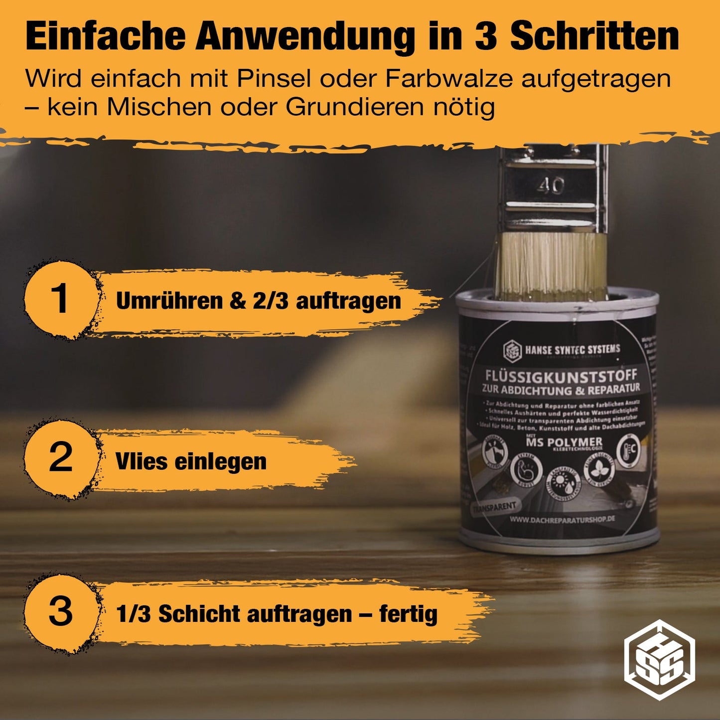 Flüssigkunststoff Anwendungsbereiche Dach und Terrasse