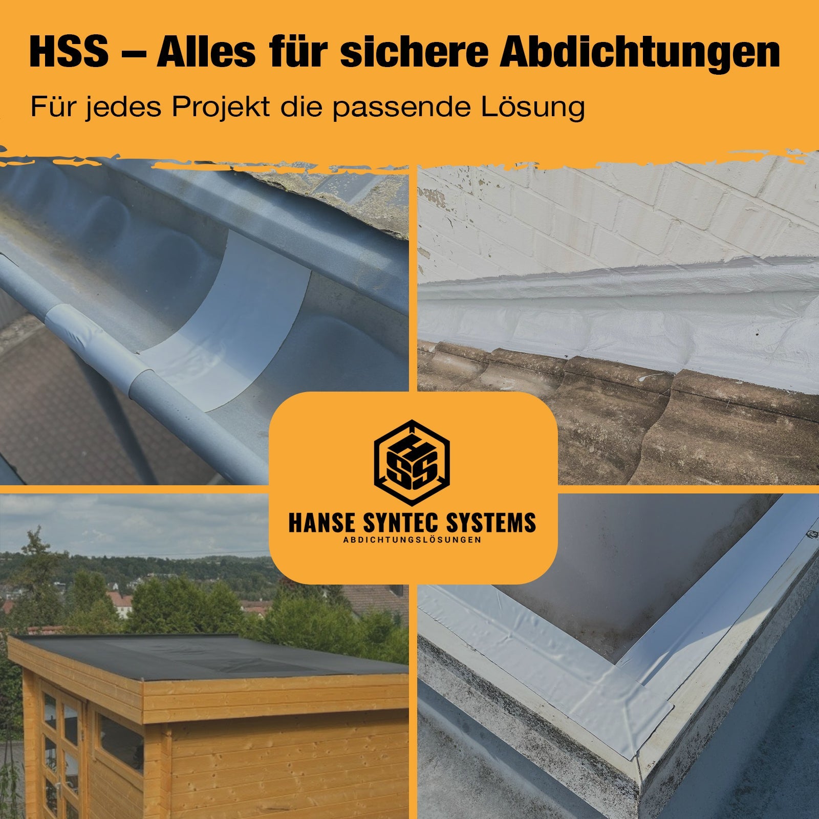 Flüssigkunststoff Reparatur Riss Loch Abdichtung
