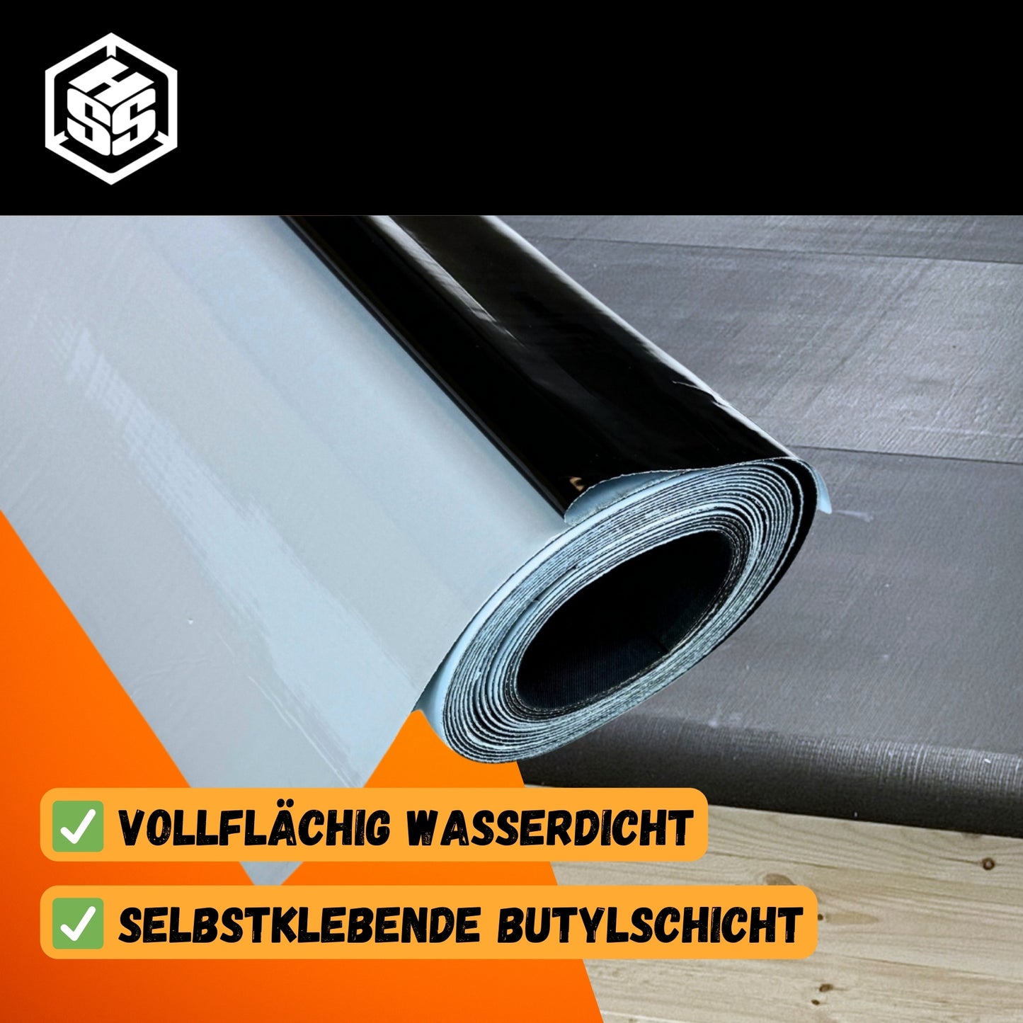 HSS EPDM Dachfolie EasyStick