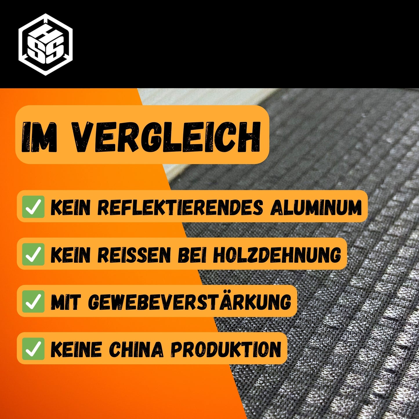 HSS EPDM Dachfolie EasyStick