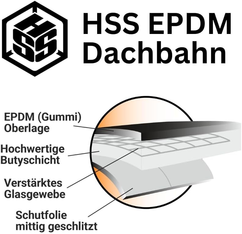 HSS EPDM Dachfolie EasyStick
