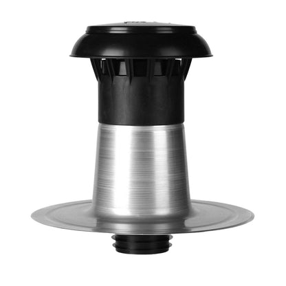 Premium woonkamer/afzuigventilator DN110-125, dubbelwandig