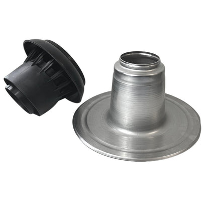 Premium woonkamer/afzuigventilator DN110-125, dubbelwandig