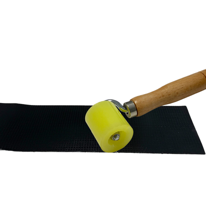 Silikon-Andrückrolle 40mm breit gelb