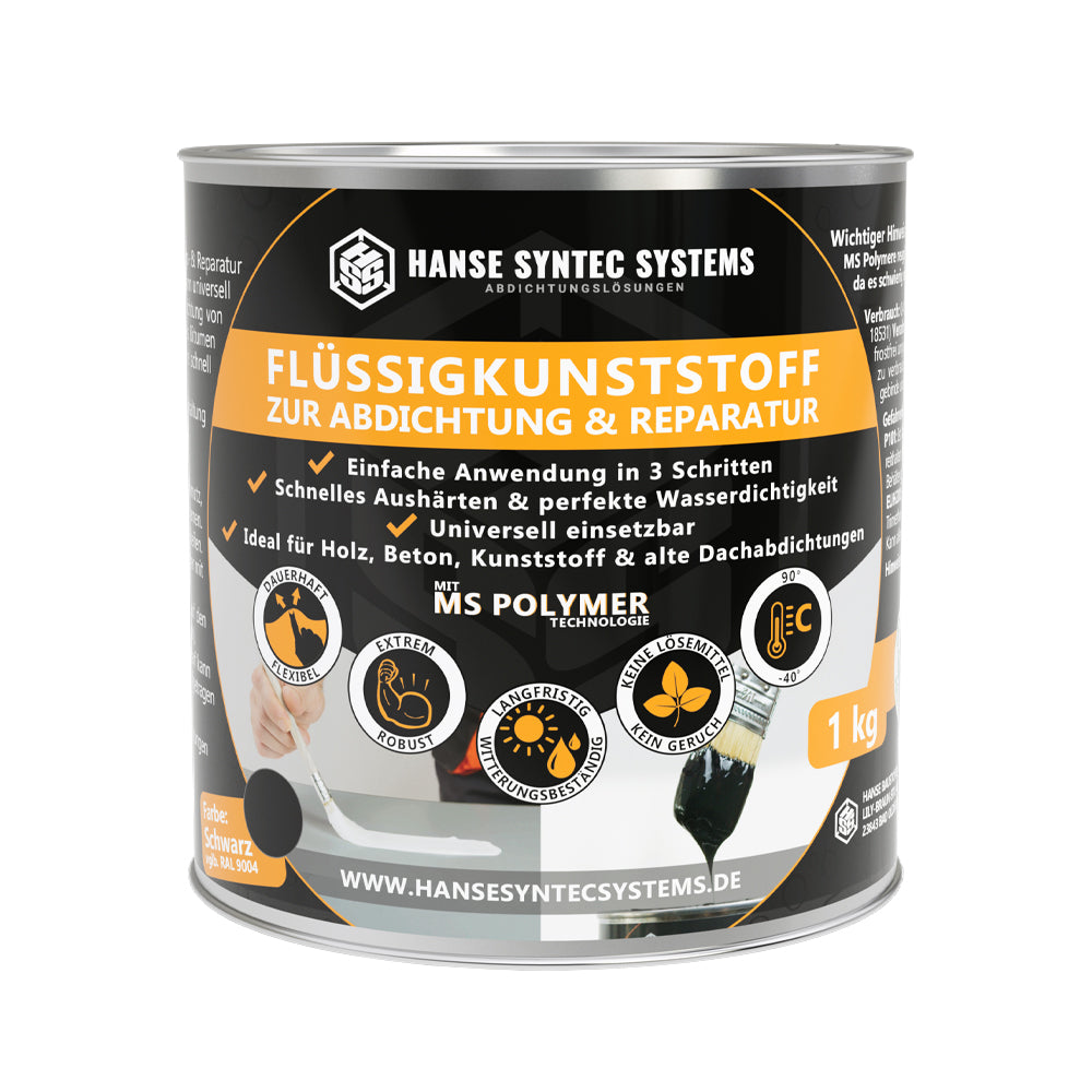 Flüssigkunststoff zur Abdichtung und Reparatur