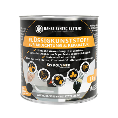 Flüssigkunststoff zur Abdichtung und Reparatur