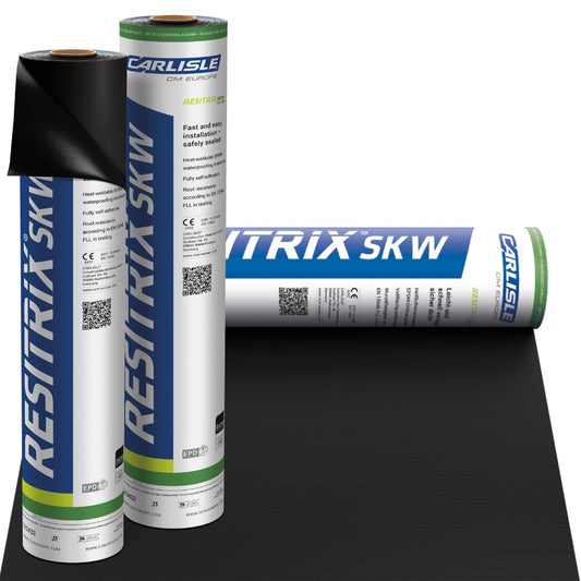 RESITRIX SK W FullBond EPDM Schweißbahn Rolle blau