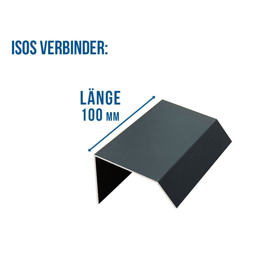 Verbinder ISOS Anthrazit RAL 7016
