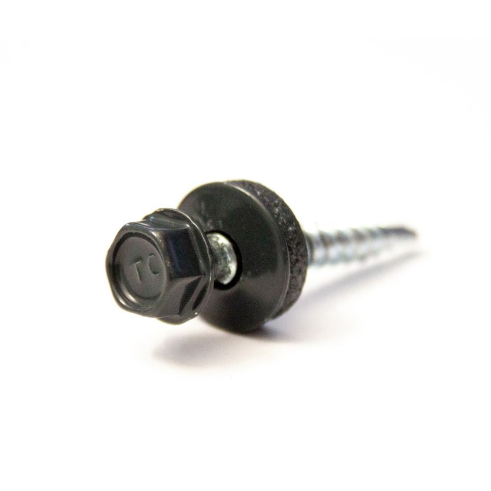 Twistec Trapezblechschraube RAL 7016 Anthrazit / 4,8 x 35 mm (100 Stück)